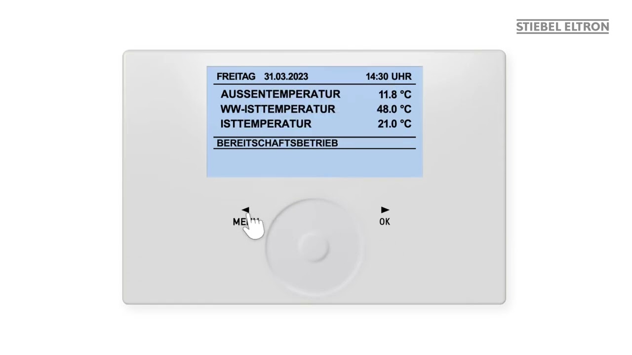 Wärmepumpe: Betriebsarten einstellen