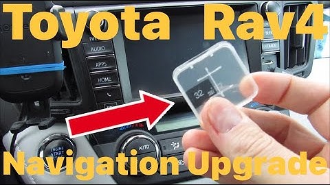 How To Update The Navigation System On Toyota Rav4