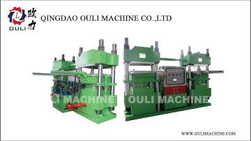 Double Position Rubber hydraulic press Vulcanizing Press machine for Gasket/O ring products