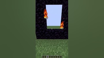 Can a flaming arrow light a nether portal?
