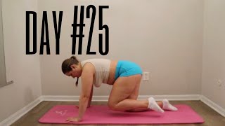 Day #25 Winter Shred 30 Day Rosie Graham Workout Challenge - Full Body At Home No Equipment