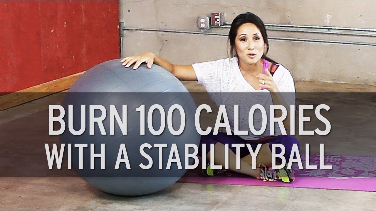 15 Minute Beginner Exercise Ball Workout- Workout with Jordan 