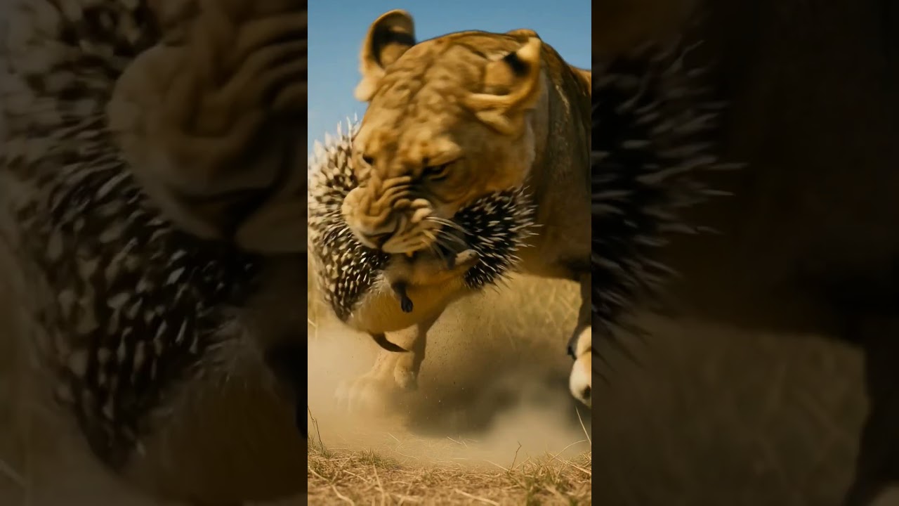 Hedgehog’s Revenge 🦔🔥 – When the Lioness Chose Pain