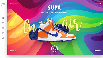 Web Design Inspiration (Shoe Store) 2021