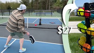 Best 'bang for your buck' PICKLEBALL Launcher Practice Machine | Furlihong 6802BH Tennis Launcher screenshot 5