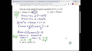 Honors Precal 5-2 Notes