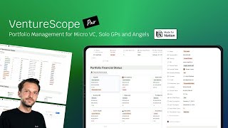 How to Manage Startup Portfolio for Micro VC, Solo GPs and Angels? (VentureScope Notion Template) screenshot 5