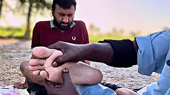 ASMR FEET TINGLES MASSAGE FOR STRESS RELIEF | FOOT REFLEXOLOGY MASSAGE | LEG MASSAGE FOR PAIN RELIEF