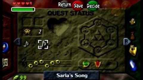 OoT - Play Songs Anywhere in Pause Menu