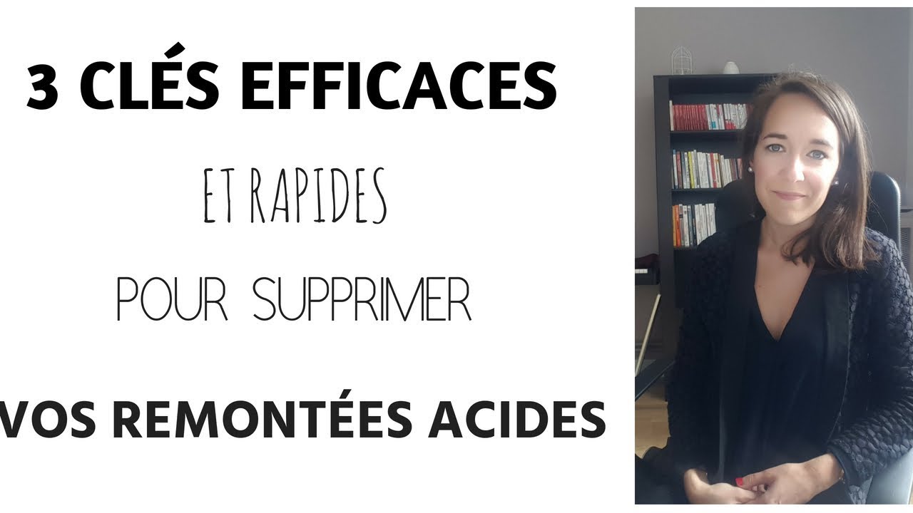 3 CLÉS RAPIDES POUR SUPPRIMER VOS BRÛLURES D'ESTOMAC | Coralie Béguin Naturopathe