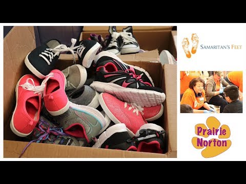 Samaritan's Feet comes to Prairie Norton Elementary School!