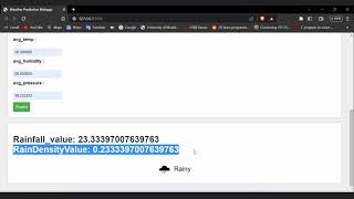 Weather Forecasting Using IoT & ML