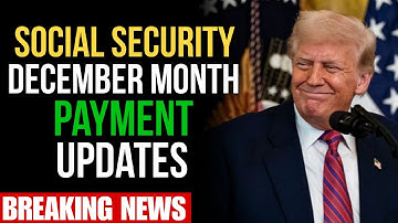 Social Security Checks - DECEMBER 2025 Payment Schedule Plus COLA Increase Payment Dates
