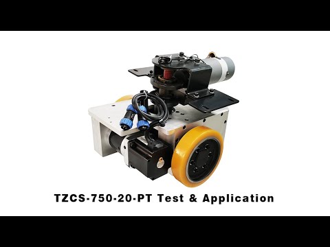 TZBOT Differential Drive Wheel For Lurking AGV Traction AGV - YouTube