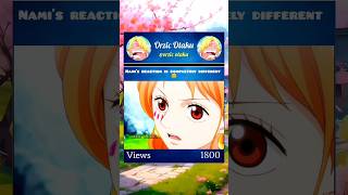 Nami was surprised to see uta and luffy 😅 #luffy #uta #onepiece #shorts