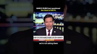 Is NATO Changing? Marco Rubio Sends a Major Warning
