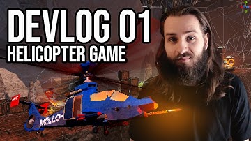 Making a helicopter flying game as my first game - Devlog 01