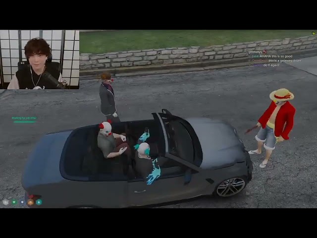 Yuno and the crazy Clowns escape the PD like its nothing  |Nopixel 4.0 gta| class=