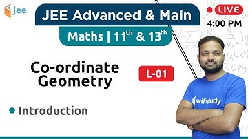 Introduction - Co-ordinate Geometry (L-1) | Maths by Vishnu Sir | JEE Main/Advanced