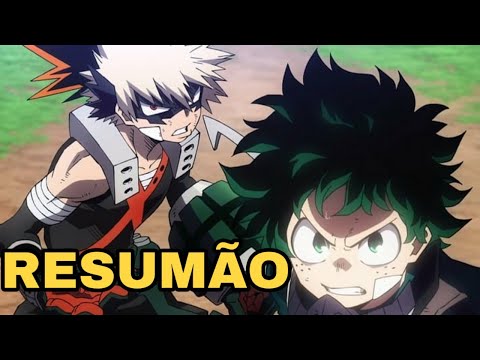 Resumo de Boku no hero- 1° Temporada