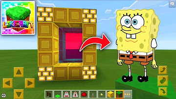 How to Make PORTAL to SPONGE BOB in LOKICRAFT 2023