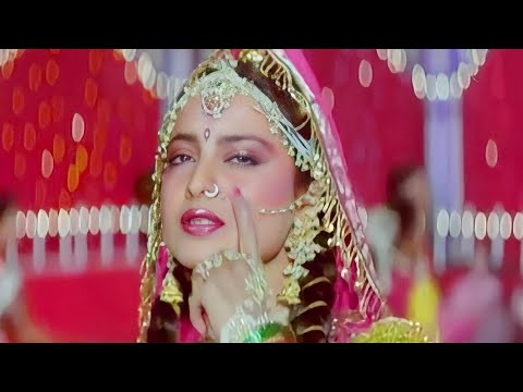 Gori Kab Se Hui 90s Romantic Song Phool Bane Angaray  Lata Mangeshkar  Rekha  Rajinikanth