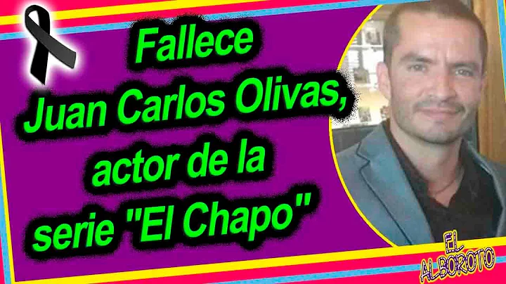 Pi3rde la vida el actor mexicano Juan Carlos Olivas