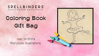 DIY Coloring Goodie Bags for Kids! 🇺🇸 Spellbinders Illustrated Boys & Girls | Easy 4th of July Craft @YvetteOleaCreates