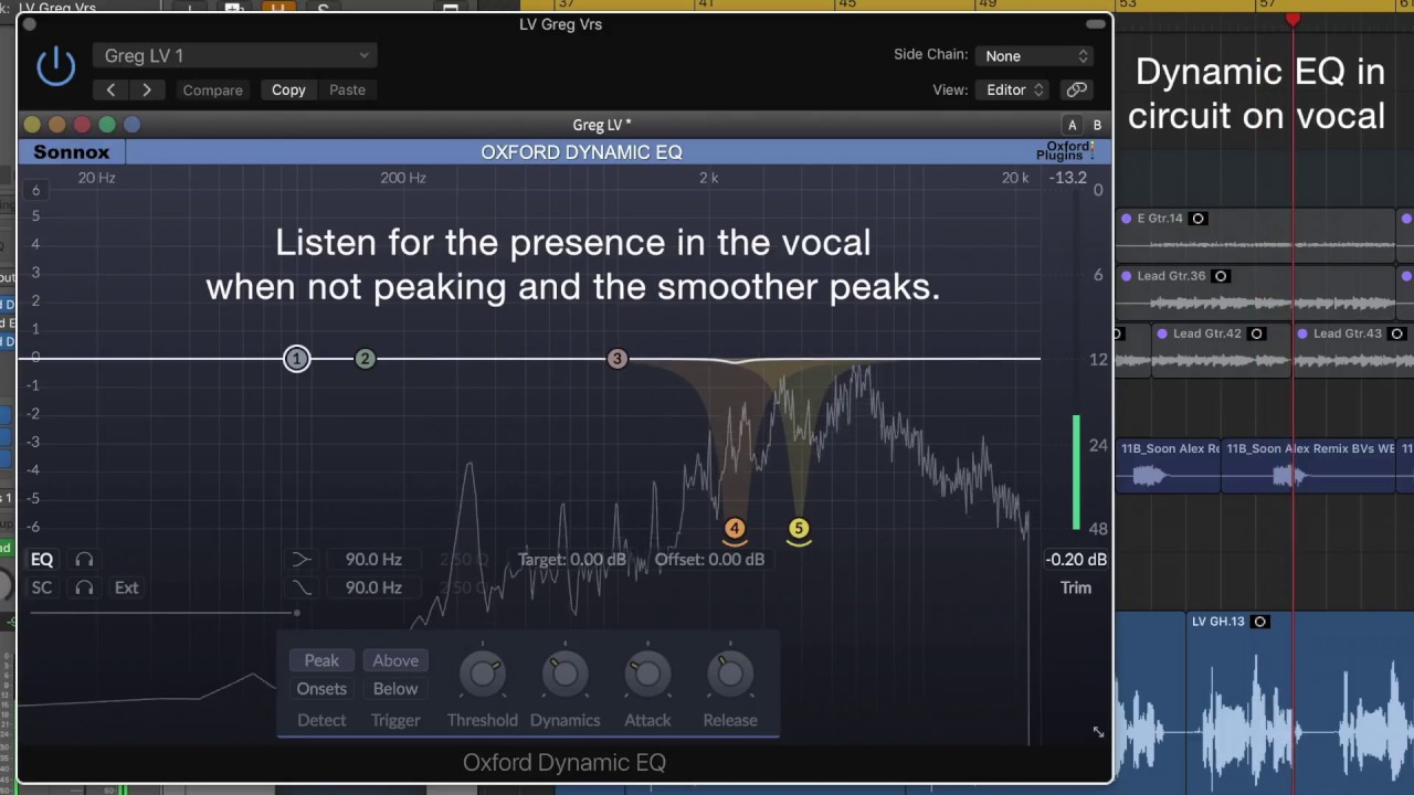 Oxford Dynamic EQ Overview 2/5 What does the Dynamic EQ do that a static EQ does not? YouTube