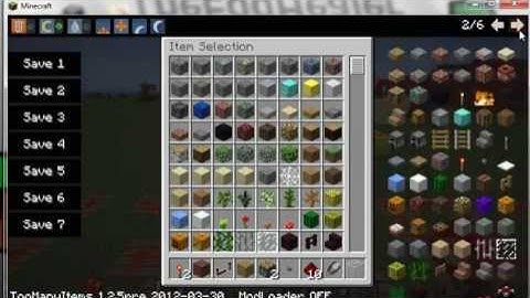 Too Many Items - Install (Minecraft 1.2.5)
