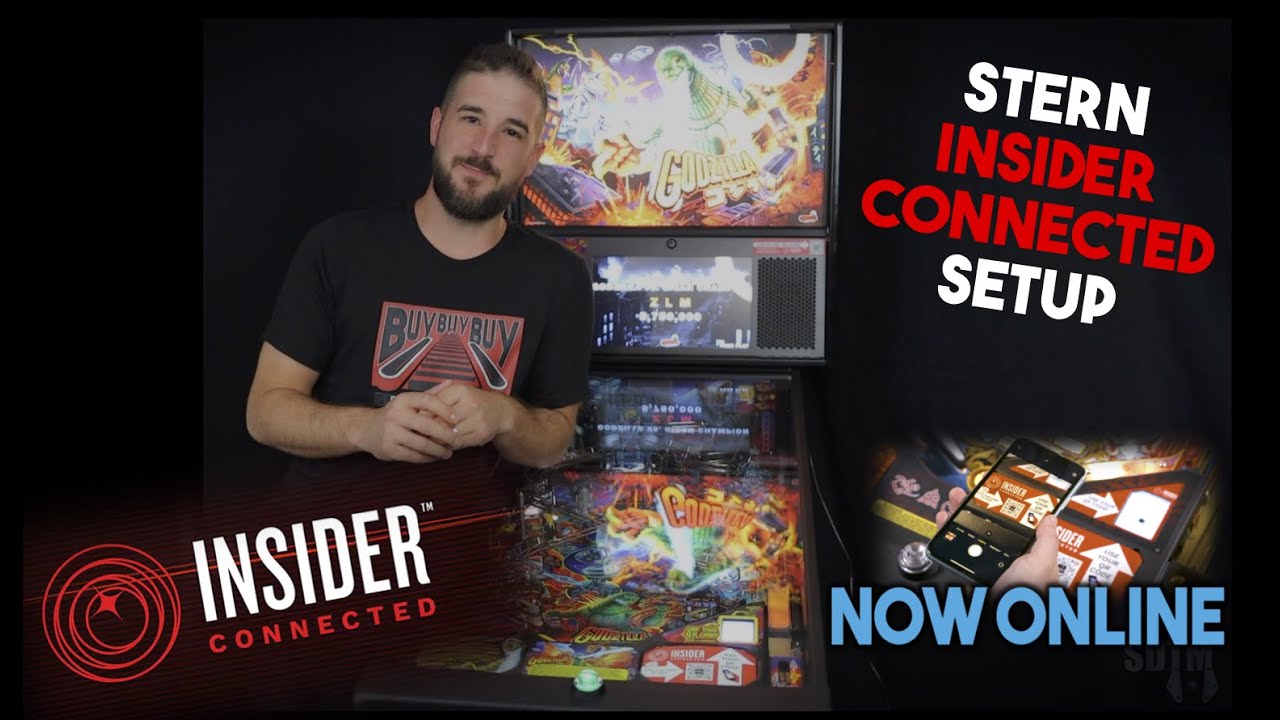 Stern Insider Connected Setup - Getting Pinball Online (SDTM & Flip N Out  Pinball) 