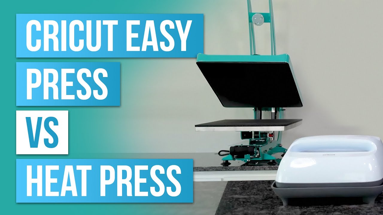 Cricut EasyPress vs. Heat Press - Which Is Better?