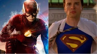 Oliver y Barry visitan Smallville || Elseworlds Crossover The Flash 5x09 - Sub Español
