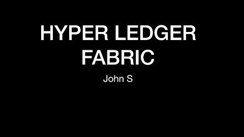 Hyperledger Tutorial
