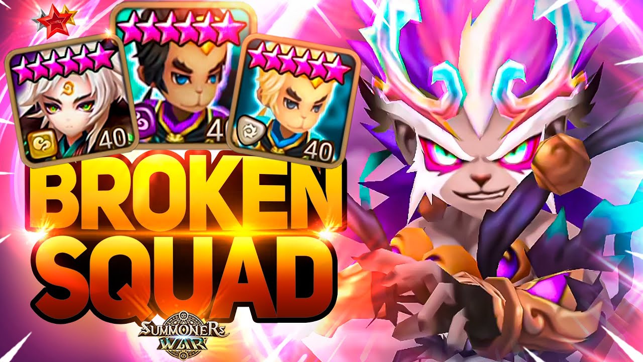 INCREDIBLE CC TEAM with Light and Dark Monkey King in Summoners War
