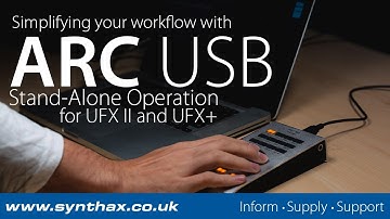 RME ARC USB - Simplifying Your Workflow: Stand Alone Operation for UFX II and UFX+