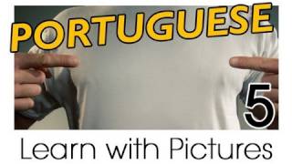 ⁣Learn Brazilian Portuguese with Pictures -- All Parts of the Body