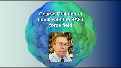 Coarse Graining of fluids with the SAFT force field
