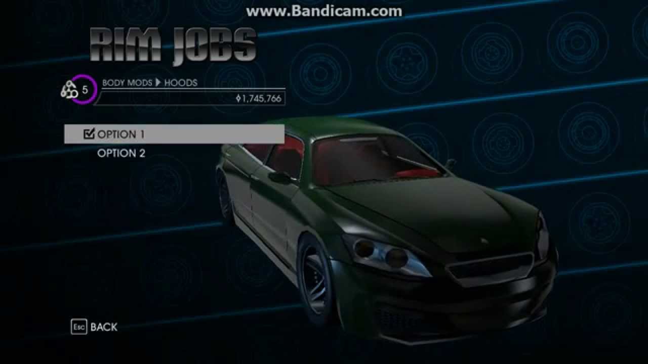 saints row 2 car customization saints row 2 car customization