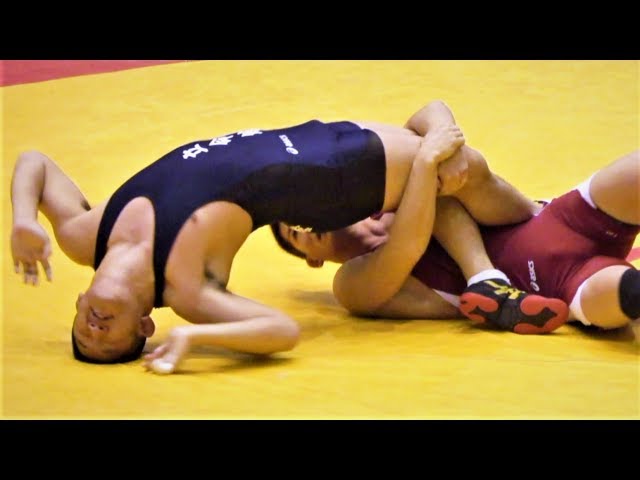 Wrestling Japan レスリング – Fukuoka vs Ritsumeikan University