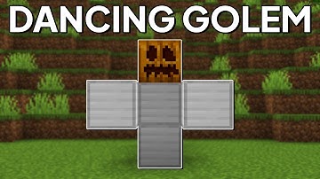 Minecraft Dancing Golem Tutorial