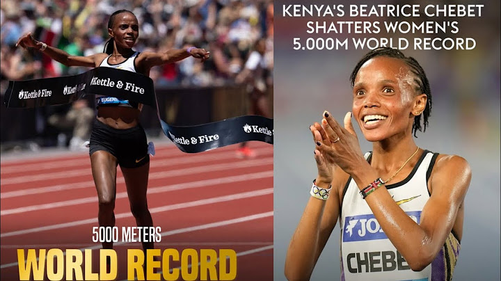 Beatrice Chebet Makes History! First Woman to Run 5000m Under 14 Minutes | New World Record