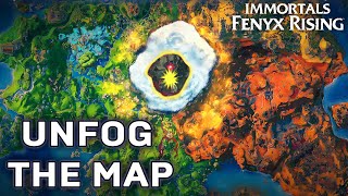 Immortals Fenyx Rising - All Scout Points / All Viewpoints Locations (UNFOG the MAP)
