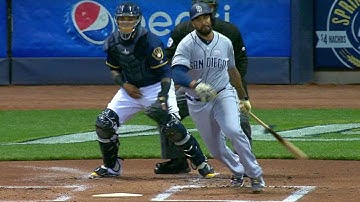 SD@MIL: Kemp opens the scoring with an RBI single