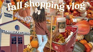 Fall Shopping Vlog - decor, treats \& home stuff!🍂🍁