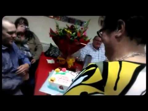 Diane Loftus retires at Rochdale Training!  (Created with M