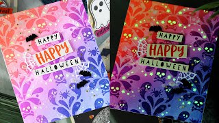GLOW in the DARK! Halloween Card + Other Ideas with Simons Limited Edition Kit!