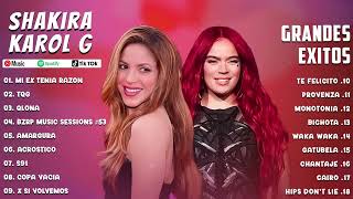 Karol G Y Shakira 2023  Mejores Canciones 2023  Mix Canciones 2023  Mix Reggaeton 20236763