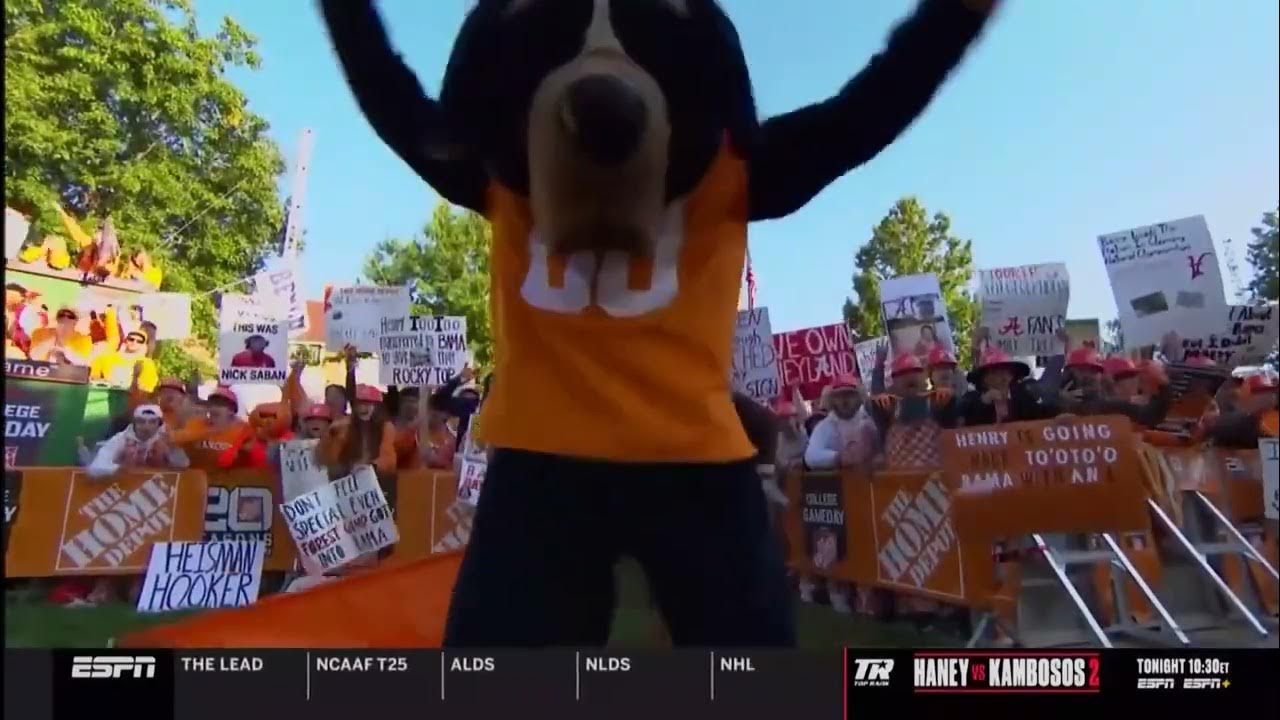 College GameDay Intro from Tennessee Alabama game 2022 YouTube