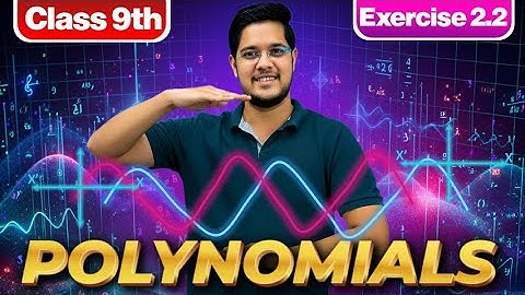 Class 9 Maths, Ex 2.2, Q1 to Q4 || Chapter 2 (Polynomials) || NCERT || CBSE